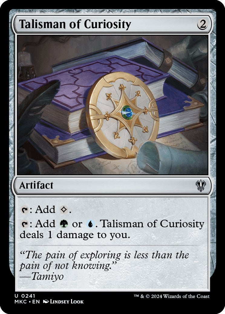 Talisman of Curiosity [Murders at Karlov Manor Commander] 