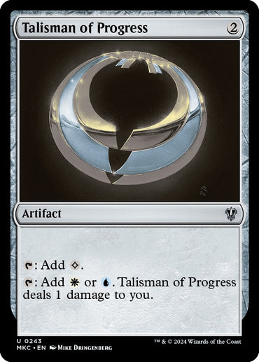 Talisman of Progress [Murders at Karlov Manor Commander] 