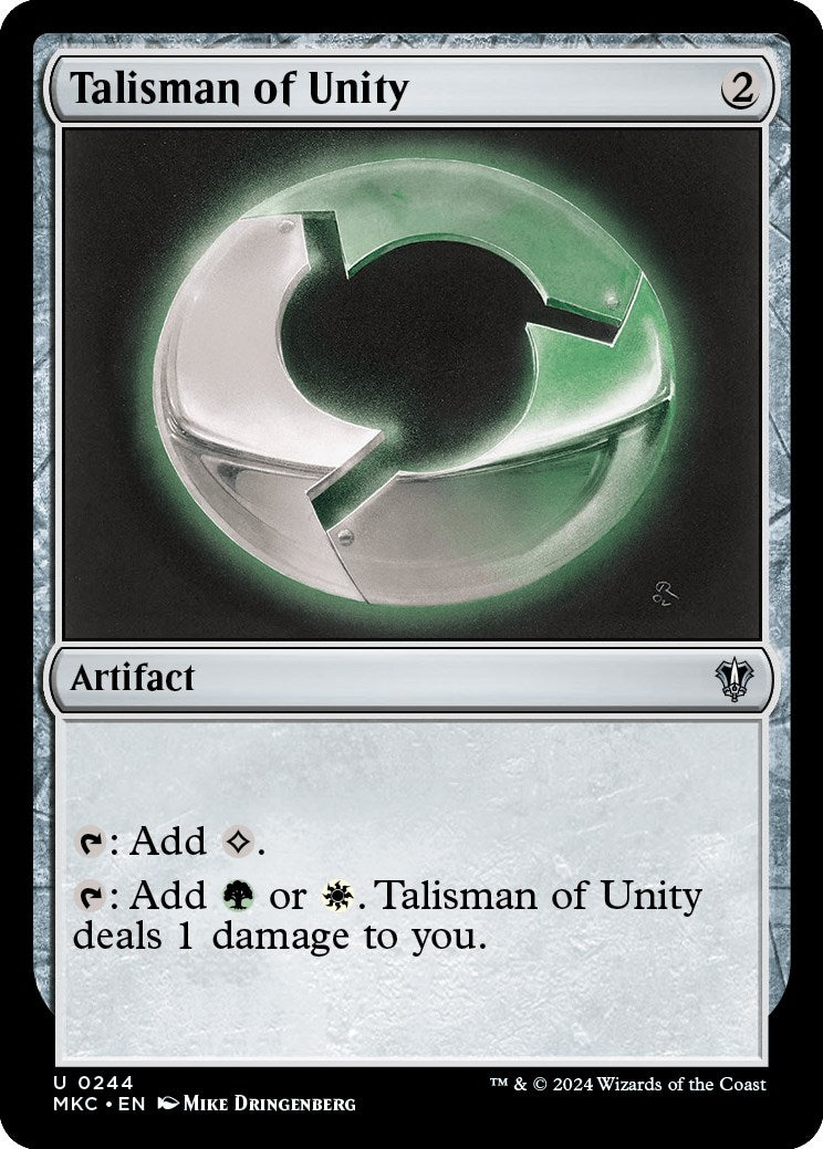 Talisman of Unity [Murders at Karlov Manor Commander] 