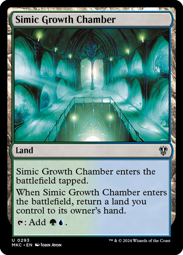 Simic Growth Chamber [Murders at Karlov Manor Commander] 