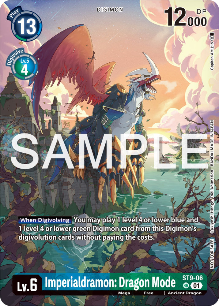 Imperialdramon Dragon Mode [ST9-06] (Digimon Illustration Competition Pack 2023) [Starter Deck: Ultimate Ancient Dragon Promos] 