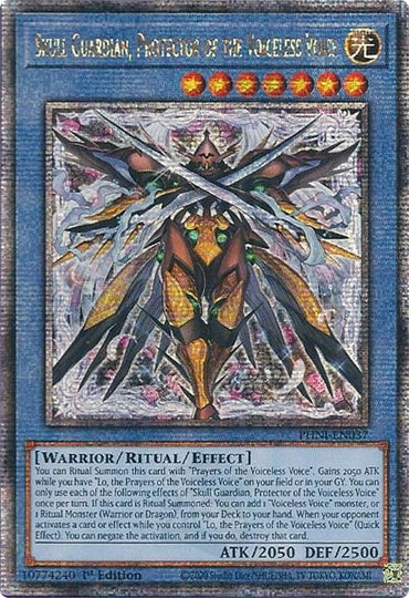 Skull Guardian, Protector of the Voiceless Voice [PHNI-EN037] Quarter Century Secret Rare 