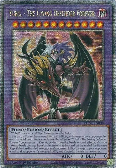 Yubel - The Loving Defender Forever [PHNI-EN038] Quarter Century Secret Rare 