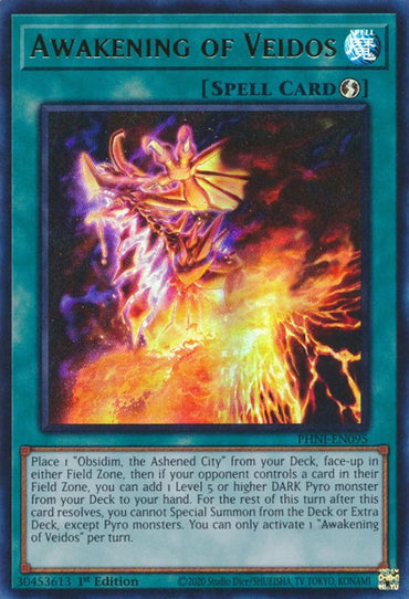 Awakening of Veidos [PHNI-EN095] Ultra Rare 