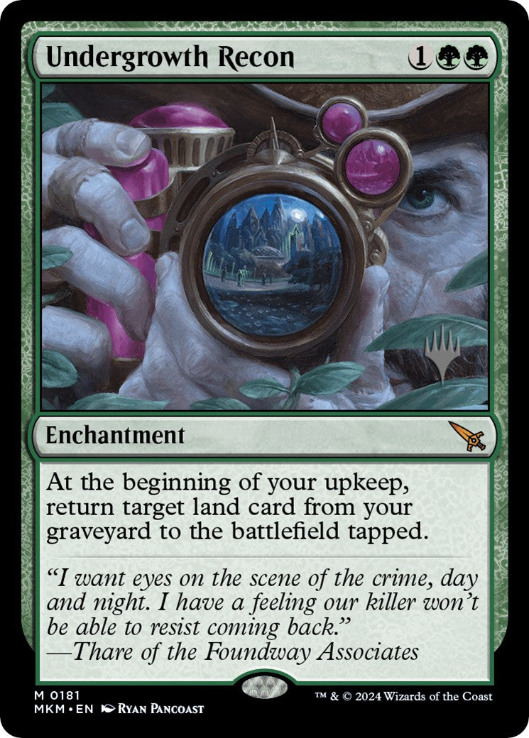 Undergrowth Recon (Promo Pack) [Murders at Karlov Manor Promos] 