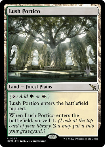 Lush Portico (Promo Pack) [Murders at Karlov Manor Promos] 