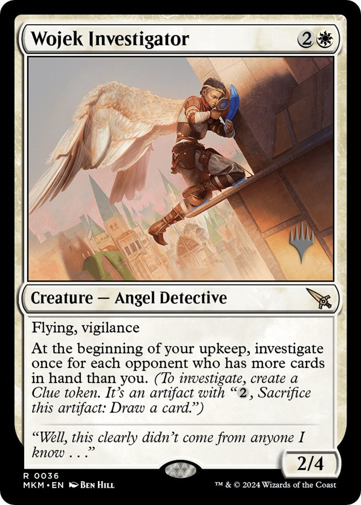 Wojek Investigator (Promo Pack) [Murders at Karlov Manor Promos] 