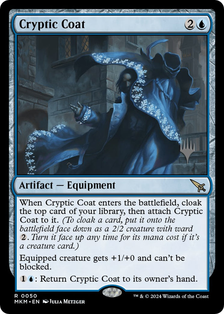 Cryptic Coat (Promo Pack) [Murders at Karlov Manor Promos] 