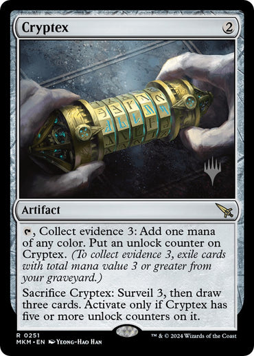 Cryptex (Promo Pack) [Murders at Karlov Manor Promos] 