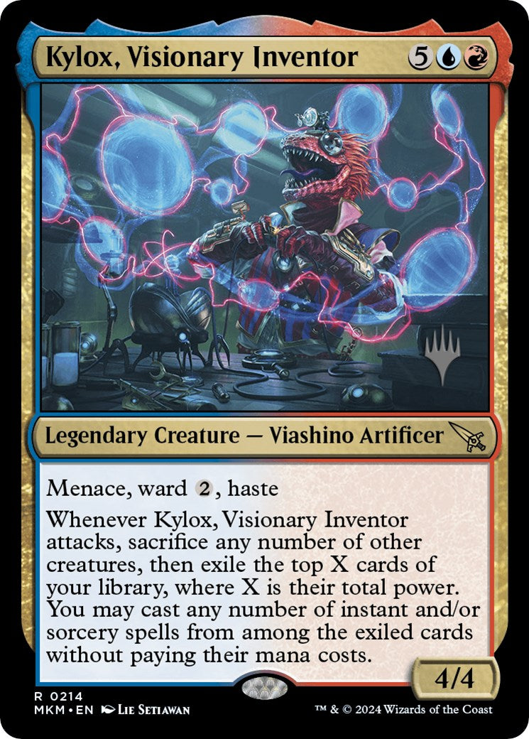 Kylox, Visionary Inventor (Promo Pack) [Murders at Karlov Manor Promos] 