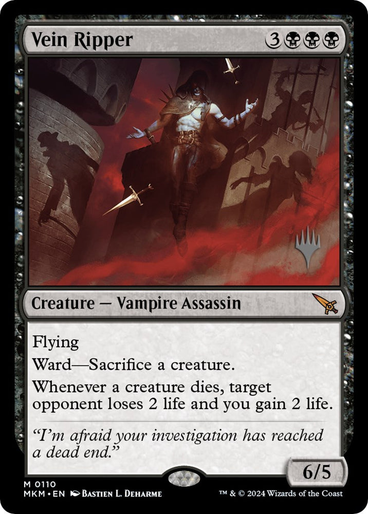 Vein Ripper (Promo Pack) [Murders at Karlov Manor Promos] 