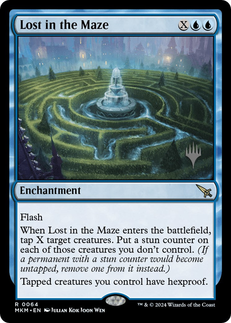 Lost in the Maze (Promo Pack) [Murders at Karlov Manor Promos] 