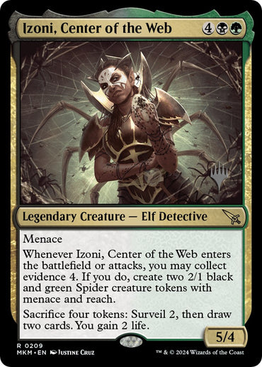 Izoni, Center of the Web (Promo Pack) [Murders at Karlov Manor Promos] 