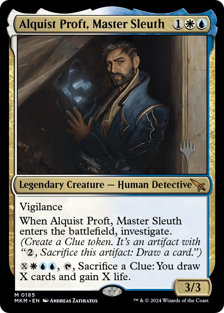 Alquist Proft, Master Sleuth (Promo Pack) [Murders at Karlov Manor Promos] 