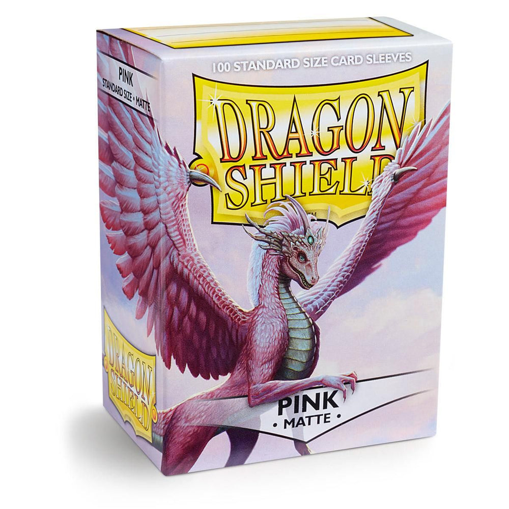 Dragon Shield: Standard 100ct Sleeves - Pink (Matte) 