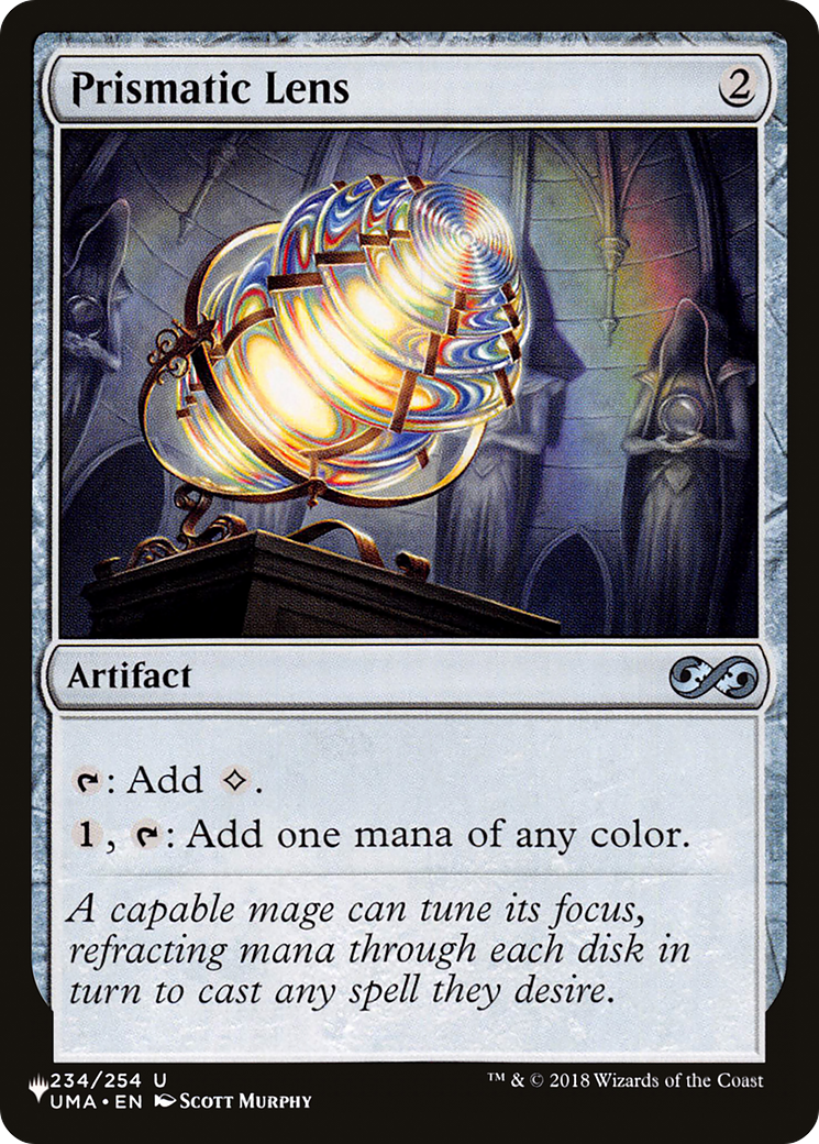 Prismatic Lens [The List Reprints] 