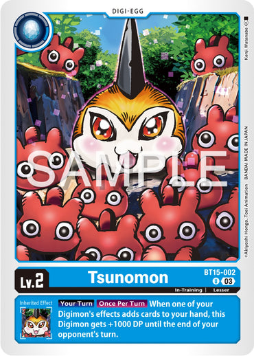 Tsunomon [BT15-002] [Exceed Apocalypse] 