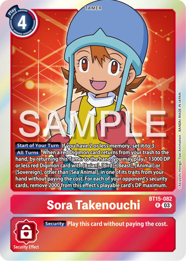 Sora Takenouchi [BT15-082] [Exceed Apocalypse] 