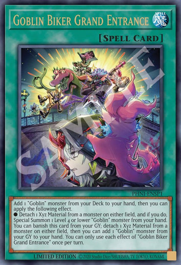 Goblin Biker Grand Entrance [PHNI-ENSP1] Ultra Rare 