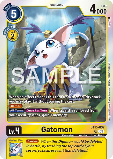 Gatomon [BT15-037] [Exceed Apocalypse] 