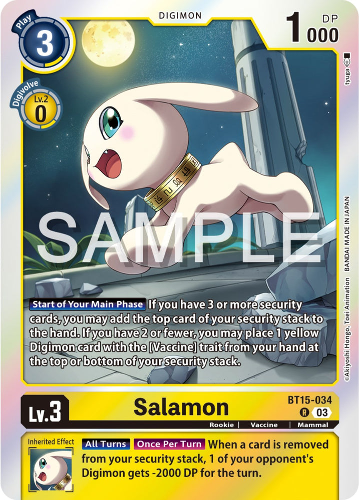 Salamon [BT15-034] [Exceed Apocalypse] 