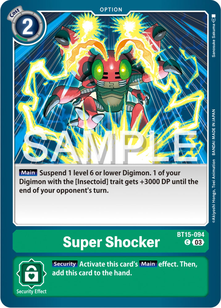 Super Shocker [BT15-094] [Exceed Apocalypse] 