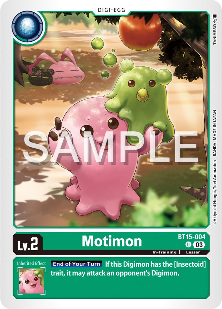 Motimon [BT15-004] [Exceed Apocalypse] 