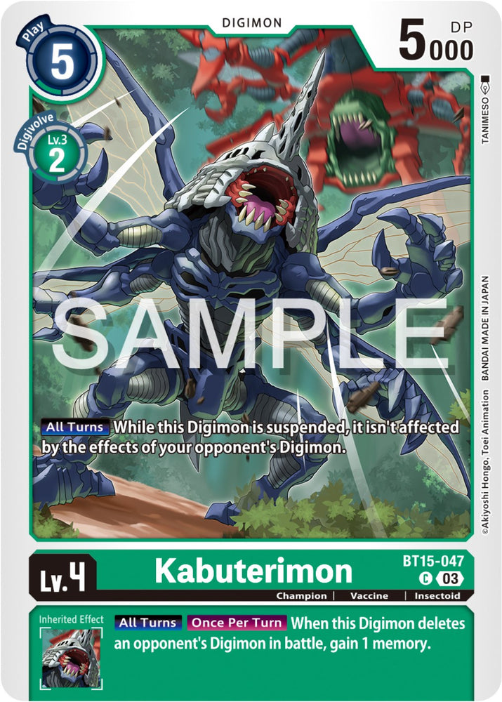 Kabuterimon [BT15-047] [Exceed Apocalypse] 