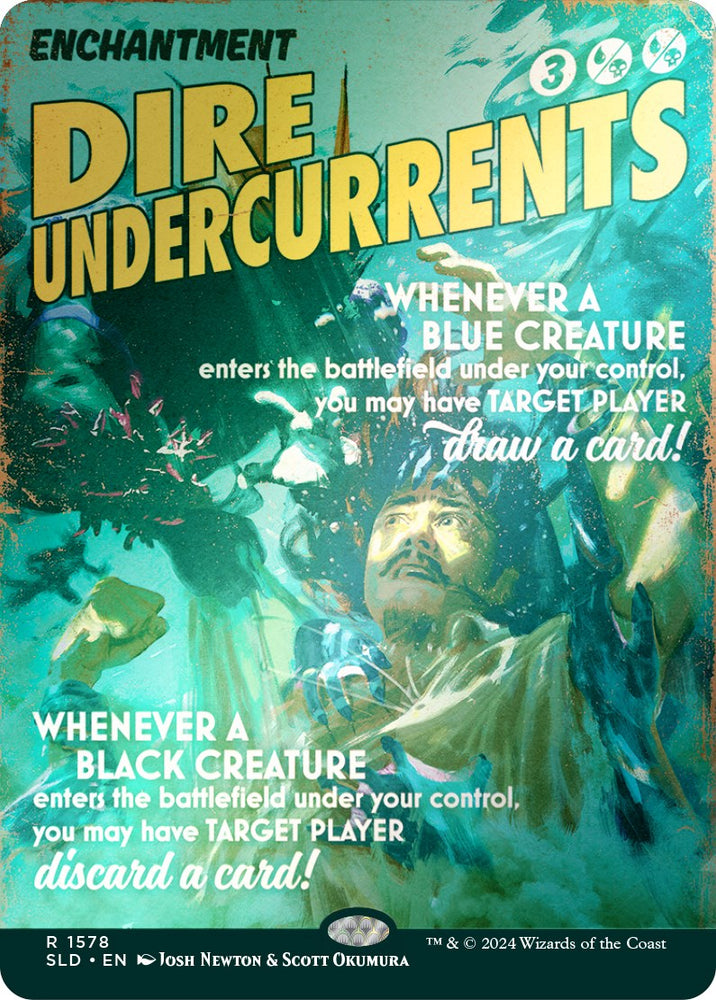 Dire Undercurrents (Rainbow Foil) [Secret Lair Drop Series] 