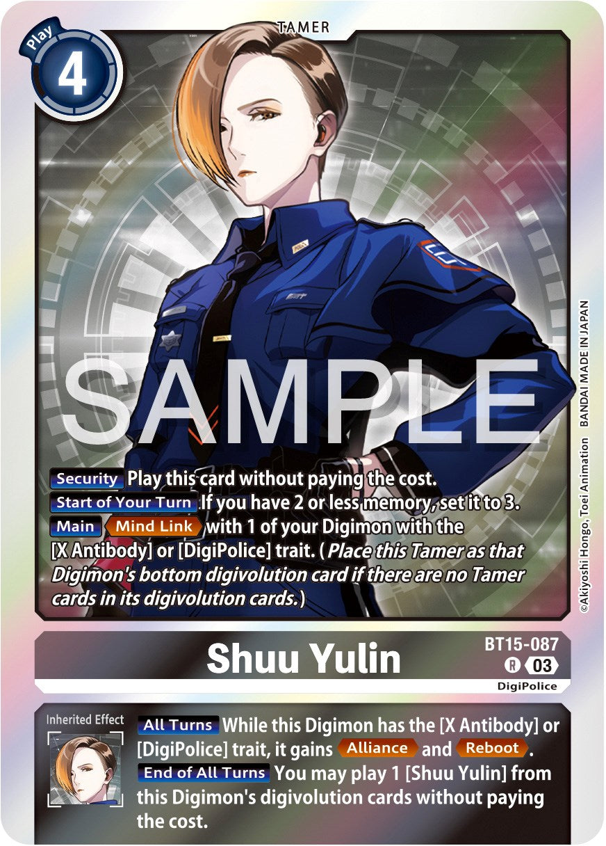 Shuu Yulin [BT15-087] [Exceed Apocalypse] 