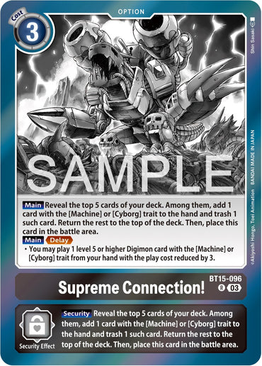 Supreme Connection! [BT15-096] [Exceed Apocalypse] 