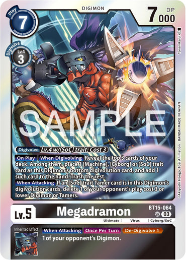 Megadramon [BT15-064] [Exceed Apocalypse] 