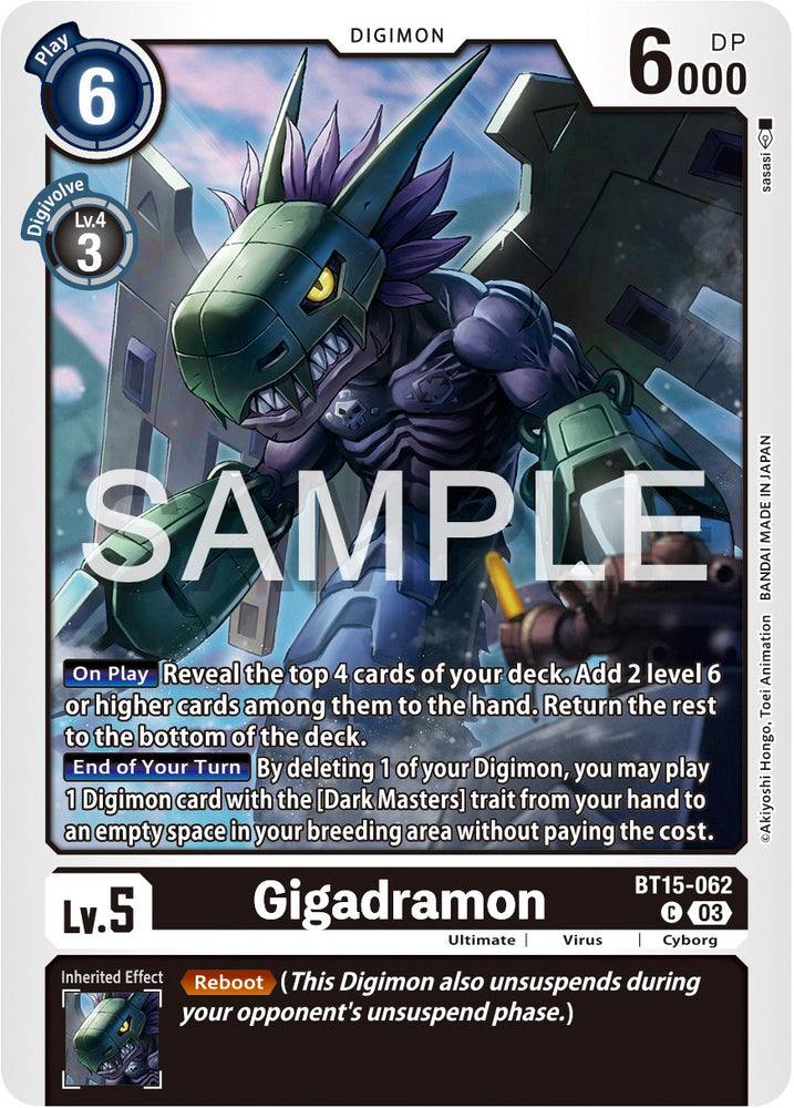 Gigadramon [BT15-062] [Exceed Apocalypse] 