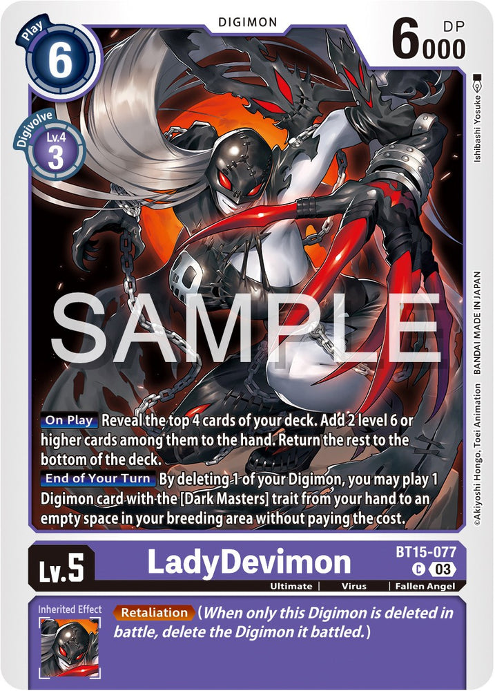 LadyDevimon [BT15-077] [Exceed Apocalypse] 