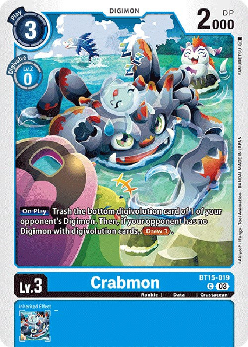 Crabmon [BT15-019] [Exceed Apocalypse] 