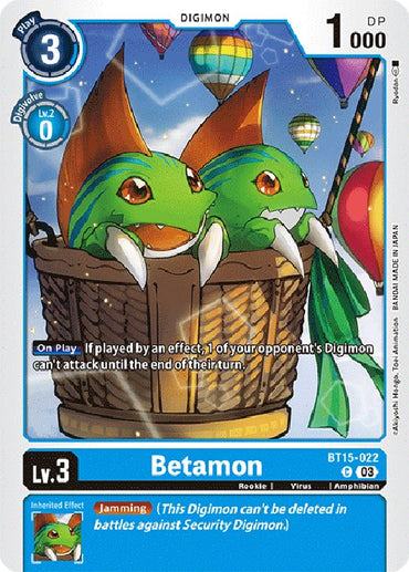 Betamon [BT15-022] [Exceed Apocalypse] 