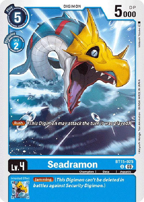 Seadramon [BT15-025] [Exceed Apocalypse] 