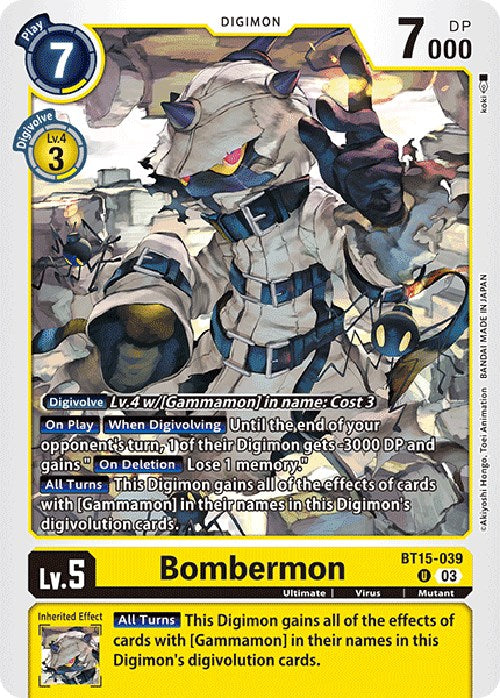 Bombermon [BT15-039] [Exceed Apocalypse] 
