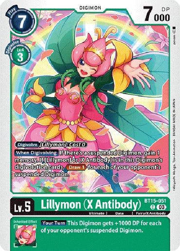 Lillymon (X Antibody) [BT15-051] [Exceed Apocalypse] 