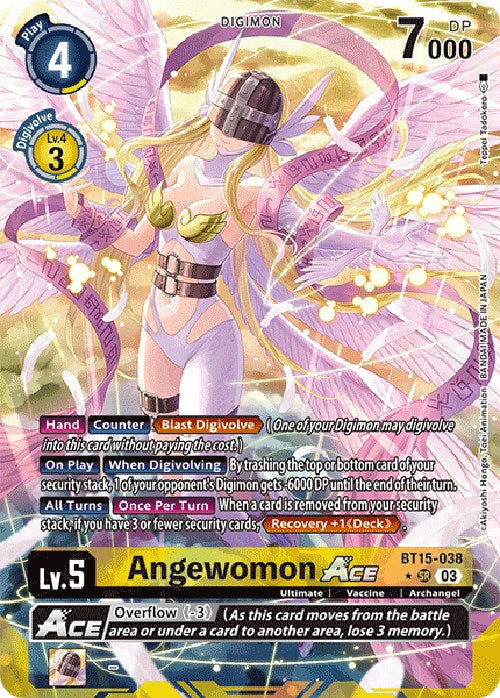 Angewomon Ace [BT15-038] (Alternate Art) [Exceed Apocalypse] 