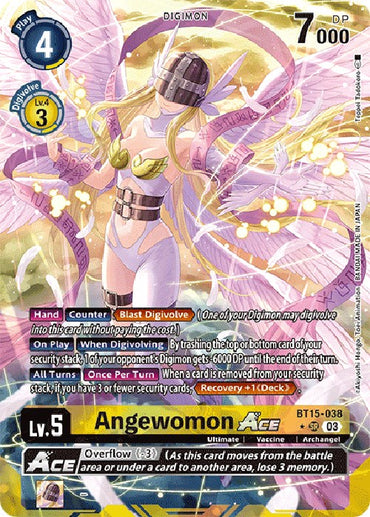 Angewomon Ace [BT15-038] (Alternate Art) [Exceed Apocalypse] 