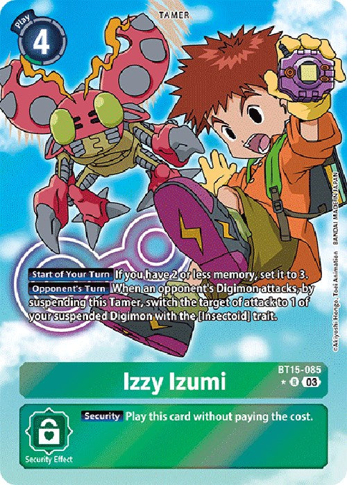 Izzy Izumi [BT15-085] (Alternate Art) [Exceed Apocalypse] 