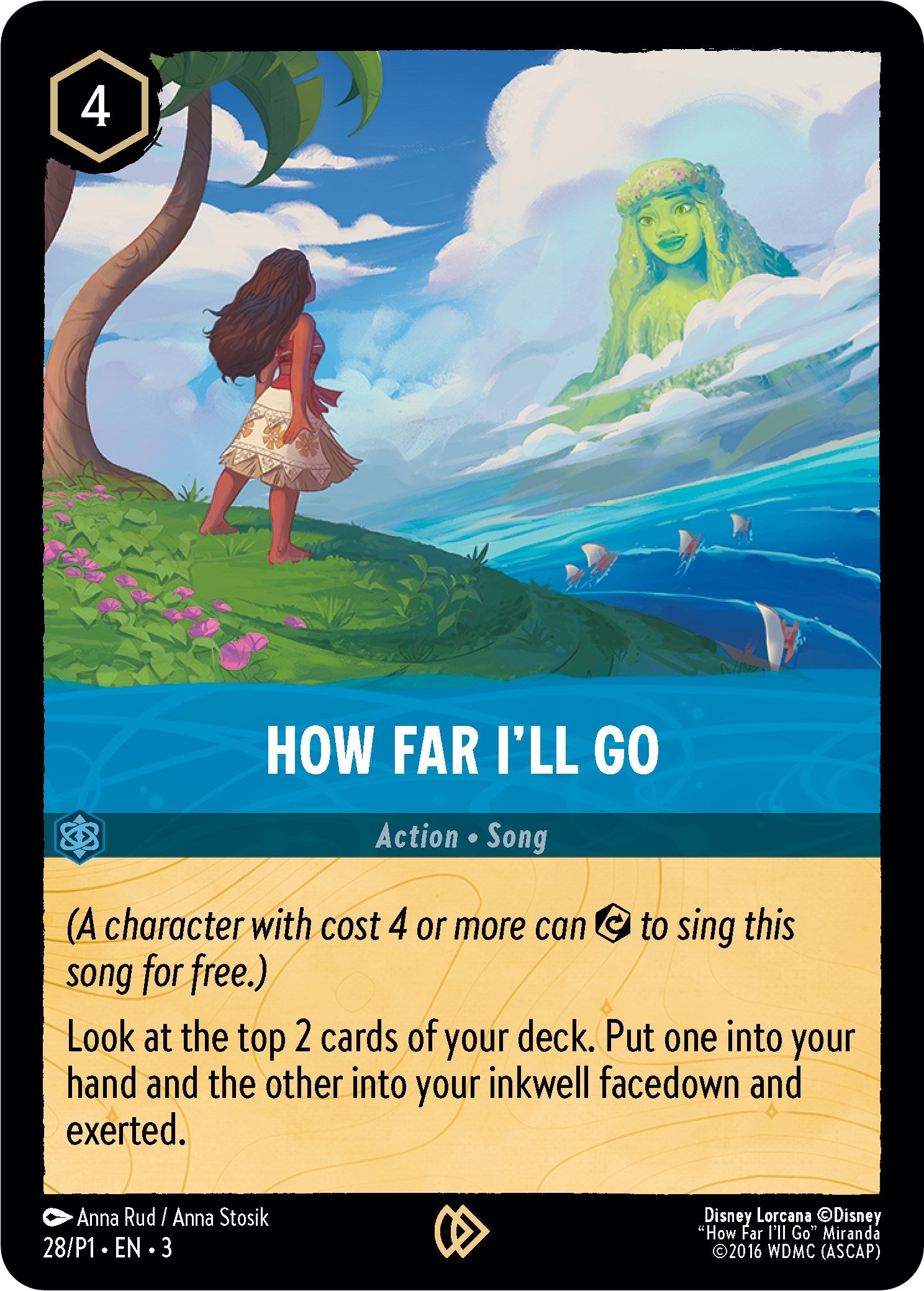 How Far I'll Go (28) [Promo Cards] 