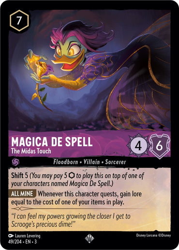 Magica De Spell - The Midas Touch (49/204) [Into the Inklands] 