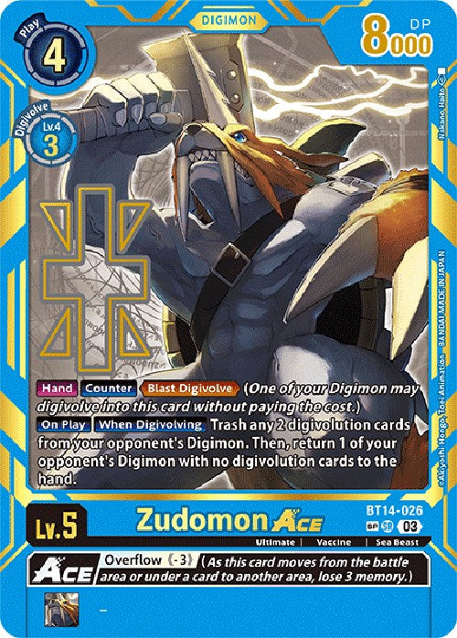 Zudomon Ace [BT14-026] [Exceed Apocalypse] 