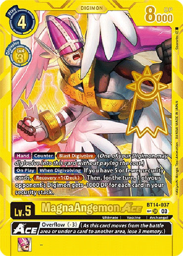 MagnaAngemon Ace [BT14-037] [Exceed Apocalypse] 