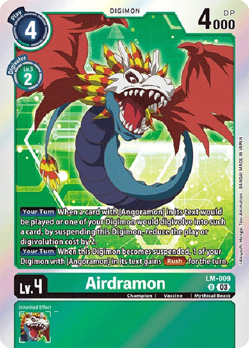 Airdramon [LM-009] (English Exclusive) [Exceed Apocalypse] 