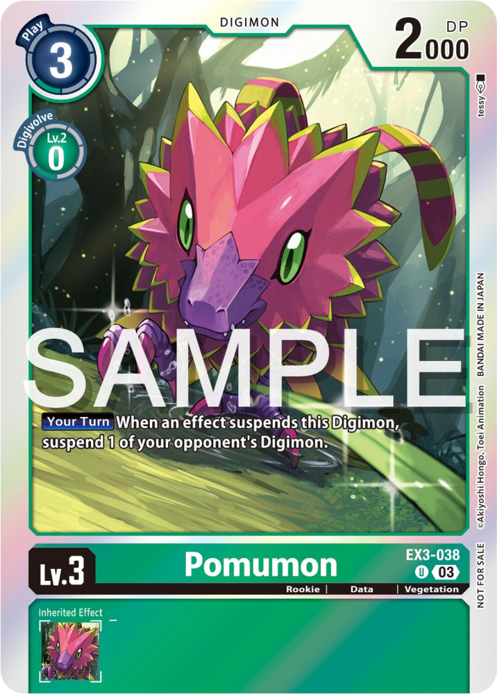 Pomumon [EX3-038] (Official Tournament Pack Vol.12) [Draconic Roar Promos] 