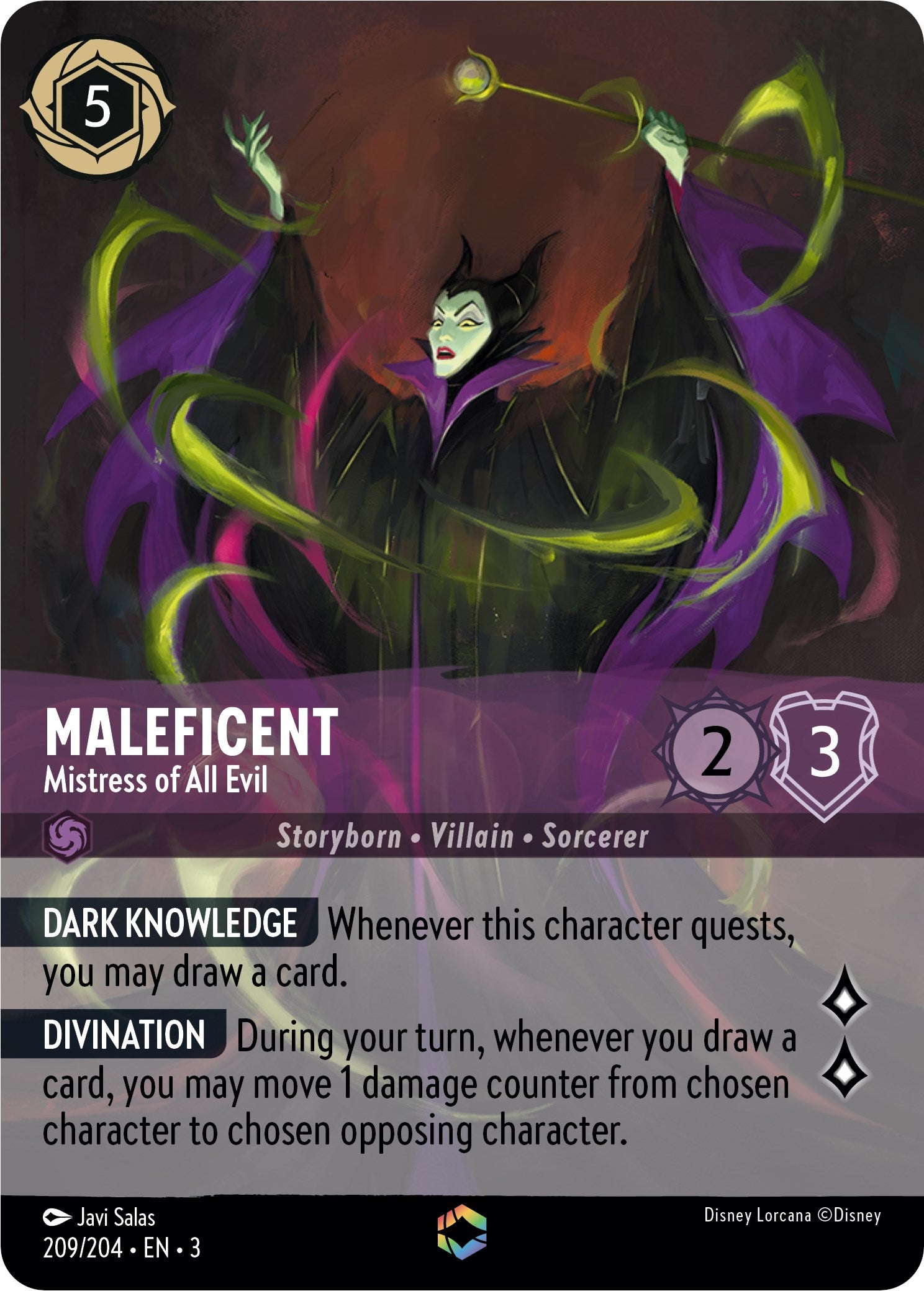 Maleficent - Mistress of All Evil (Enchanted) (209/204) [Into the Inklands] 