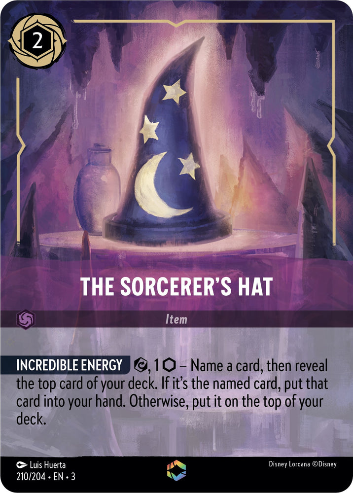 The Sorcerer's Hat (Enchanted) (210/204) [Into the Inklands] 